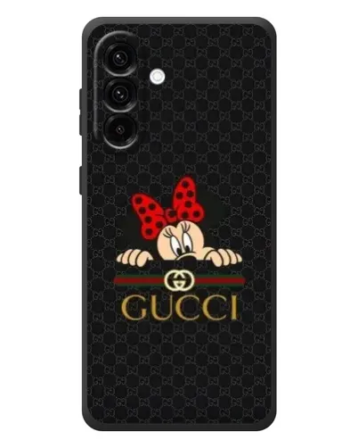 Чехол для Samsung Galaxy A37 с картинкой «Минни Маус Gucci — черный» Чехол для Samsung Galaxy A37 с картинкой «Минни Маус Gucci — черный»