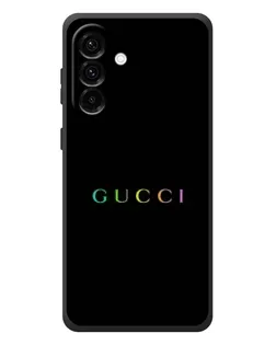 Чехол для Samsung Galaxy A37 с картинкой «Gucci — неоновый минимализм»