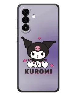 Чехол для Samsung Galaxy A37 с картинкой «Kuromi — фиолетовый арт»