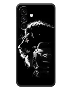 Чехол для Samsung Galaxy A37 с картинкой «BMW и лев» Чехол для Samsung Galaxy A37 с картинкой «BMW и лев»