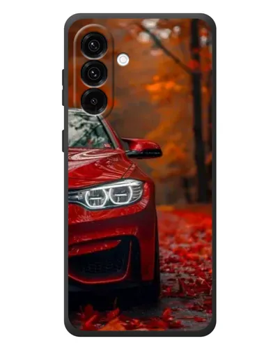 Чехол для Samsung Galaxy A37 с картинкой «Осенняя BMW M4»