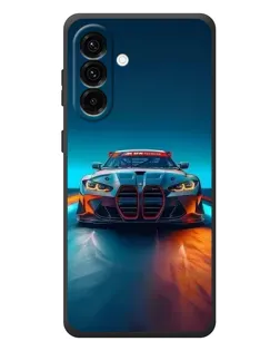 Чехол для Samsung Galaxy A37 с картинкой «BMW — огни неона» Чехол для Samsung Galaxy A37 с картинкой «BMW — огни неона»