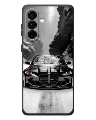 Чехол для Samsung Galaxy A37 с картинкой «BMW — акварельный дрифт» Чехол для Samsung Galaxy A37 с картинкой «BMW — акварельный дрифт»