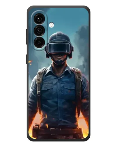 Чехол для Samsung Galaxy A37 с картинкой «PUBG — реалистичный герой» Чехол для Samsung Galaxy A37 с картинкой «PUBG — реалистичный герой»