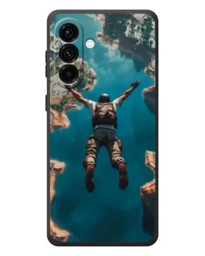 Чехол для Samsung Galaxy A37 с картинкой «PUBG — свободное падение» Чехол для Samsung Galaxy A37 с картинкой «PUBG — свободное падение»