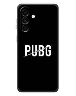 Чехол для Samsung Galaxy A37 с картинкой «PUBG — белый логотип»