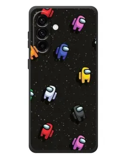 Чехол для Samsung Galaxy A37 с картинкой «Космический паттерн Among Us» Чехол для Samsung Galaxy A37 с картинкой «Космический паттерн Among Us»