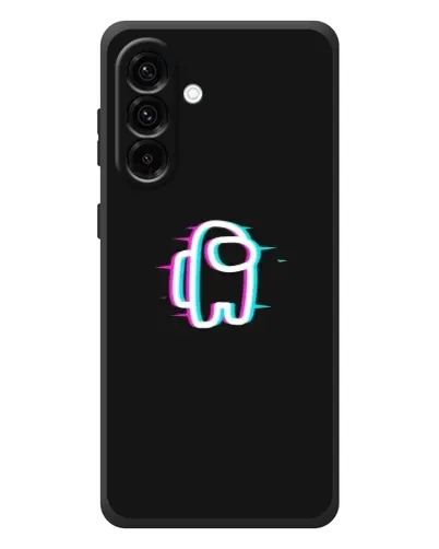 Чехол для Samsung Galaxy A37 с картинкой «Among Us неон»