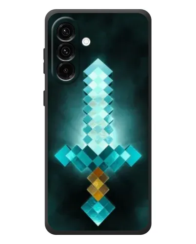 Чехол для Samsung Galaxy A37 с картинкой «Алмазный меч неон» Чехол для Samsung Galaxy A37 с картинкой «Алмазный меч неон»