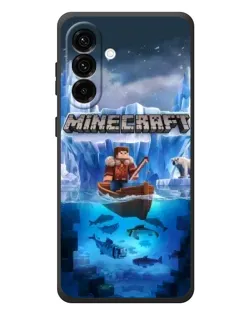 Чехол для Samsung Galaxy A37 с картинкой «Minecraft ледяной мир» Чехол для Samsung Galaxy A37 с картинкой «Minecraft ледяной мир»