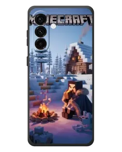 Чехол для Samsung Galaxy A37 с картинкой «Зимний Minecraft» Чехол для Samsung Galaxy A37 с картинкой «Зимний Minecraft»