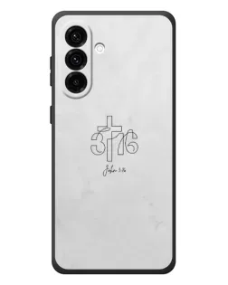 Чехол для Samsung Galaxy A37 с картинкой «Иоанна 3:16 Крест» Чехол для Samsung Galaxy A37 с картинкой «Иоанна 3:16 Крест»