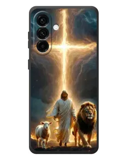 Чехол для Samsung Galaxy A37 с картинкой «Лев Иуды и Свет» Чехол для Samsung Galaxy A37 с картинкой «Лев Иуды и Свет»
