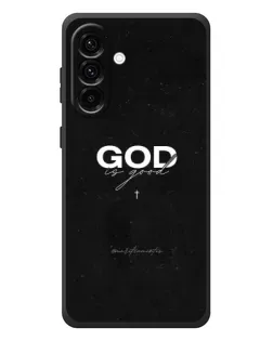 Чехол для Samsung Galaxy A37 с картинкой «GOD — Бог над всем»