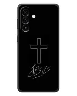 Чехол для Samsung Galaxy A37 с картинкой «Графический крест Jesus»