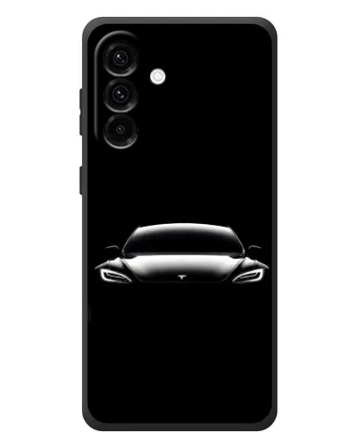 Чехол для Samsung Galaxy A37 с картинкой «Фары Tesla Night» Чехол для Samsung Galaxy A37 с картинкой «Фары Tesla Night»
