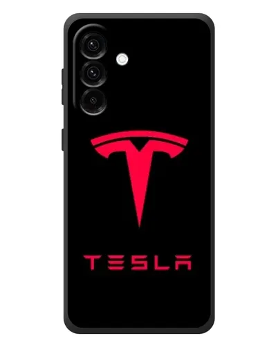 Чехол для Samsung Galaxy A37 с картинкой «Tesla Red Logo» Чехол для Samsung Galaxy A37 с картинкой «Tesla Red Logo»