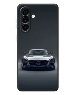 Чехол для Samsung Galaxy A37 с картинкой «Mercedes на черном»