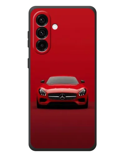 Чехол для Samsung Galaxy A37 с картинкой «Красный Mercedes AMG» Чехол для Samsung Galaxy A37 с картинкой «Красный Mercedes AMG»