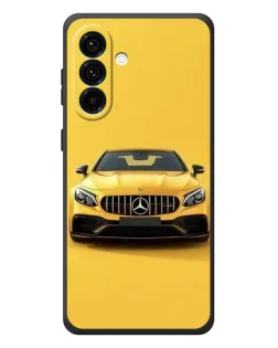 Чехол для Samsung Galaxy A37 с картинкой «Желтый Mercedes GT»