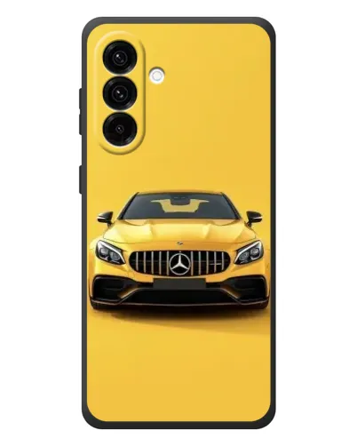 Чехол для Samsung Galaxy A37 с картинкой «Желтый Mercedes GT» Чехол для Samsung Galaxy A37 с картинкой «Желтый Mercedes GT»