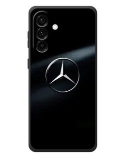 Чехол для Samsung Galaxy A37 с картинкой «Mercedes на металле»