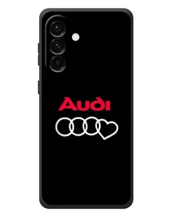 Чехол для Samsung Galaxy A37 с картинкой «Логотип Audi Heart»