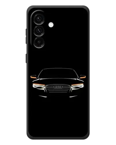 Чехол для Samsung Galaxy A37 с картинкой «Audi — ночной контур»