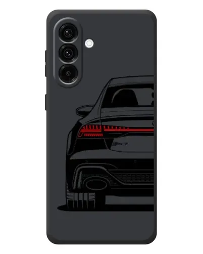 Чехол для Samsung Galaxy A37 с картинкой «Задняя часть Audi — арт»