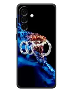 Чехол для Samsung Galaxy A37 с картинкой «Энергия лого Audi»