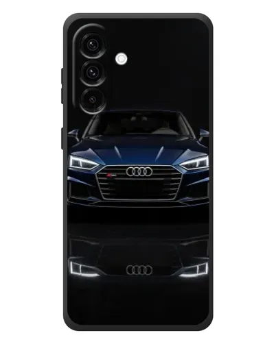 Чехол для Samsung Galaxy A37 с картинкой «Audi — ночное отражение»