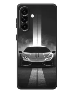 Чехол для Samsung Galaxy A37 с картинкой «Lamborghini симметрия дорог»
