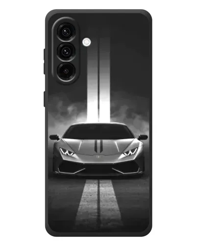 Чехол для Samsung Galaxy A37 с картинкой «Lamborghini симметрия дорог» Чехол для Samsung Galaxy A37 с картинкой «Lamborghini симметрия дорог»