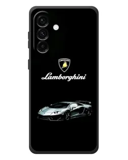 Чехол для Samsung Galaxy A37 с картинкой «Логотип Lamborghini классика»