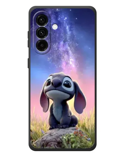 Чехол для Samsung Galaxy A37 с картинкой «Стич на рассвете»