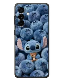 Чехол для Samsung Galaxy A37 с картинкой «Стич и голубика» Чехол для Samsung Galaxy A37 с картинкой «Стич и голубика»