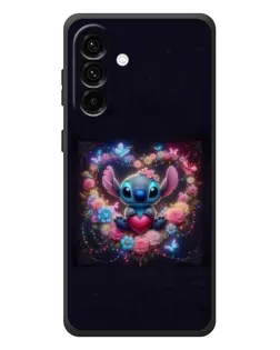 Чехол для Samsung Galaxy A37 с картинкой «Stitch в цветах» Чехол для Samsung Galaxy A37 с картинкой «Stitch в цветах»