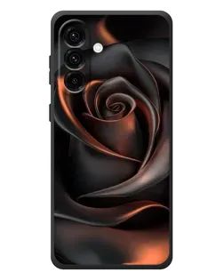 Чехол для Samsung Galaxy A37 с картинкой «Шелковая черная роза» Чехол для Samsung Galaxy A37 с картинкой «Шелковая черная роза»