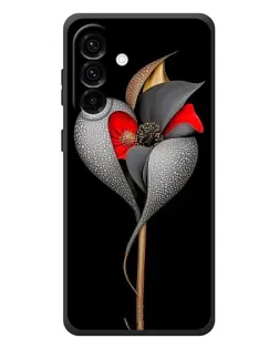 Чехол для Samsung Galaxy A37 с картинкой «Серебряный фантазийный цветок» Чехол для Samsung Galaxy A37 с картинкой «Серебряный фантазийный цветок»