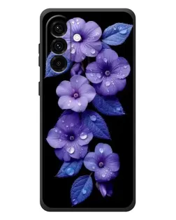 Чехол для Samsung Galaxy A37 с картинкой «Фиолетовые цветы с росою» Чехол для Samsung Galaxy A37 с картинкой «Фиолетовые цветы с росою»