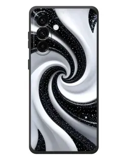 Чехол для Samsung Galaxy A37 с картинкой «Черно-белая спираль» Чехол для Samsung Galaxy A37 с картинкой «Черно-белая спираль»