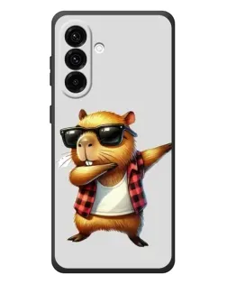 Чехол для Samsung Galaxy A37 с картинкой «Капибара рэпер даб» Чехол для Samsung Galaxy A37 с картинкой «Капибара рэпер даб»