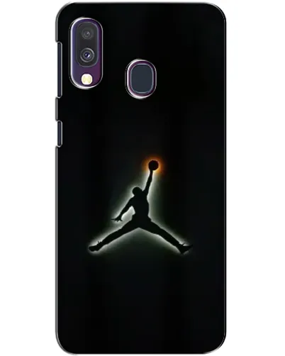 Чехол для Samsung Galaxy A40 2019 (A405F) с картинкой «Jordan Gradient Logo»