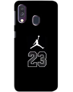 Чехол для Samsung Galaxy A40 2019 (A405F) с картинкой «Jordan Flight 23»