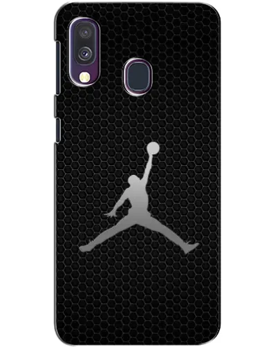Чехол для Samsung Galaxy A40 2019 (A405F) с картинкой «Jordan Dark Carbon»