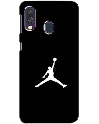 Чехол для Samsung Galaxy A40 2019 (A405F) с картинкой «Jordan Silhouette»