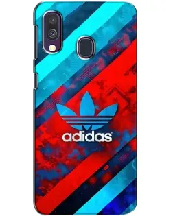 Чехол для Samsung Galaxy A40 2019 (A405F) с картинкой «Абстракция Adidas» Чехол для Samsung Galaxy A40 2019 (A405F) с картинкой «Абстракция Adidas»