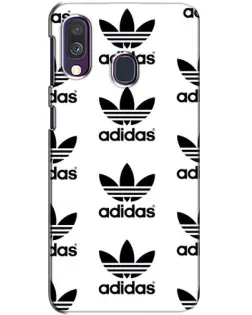 Чехол для Samsung Galaxy A40 2019 (A405F) с картинкой «Adidas Pattern» Чехол для Samsung Galaxy A40 2019 (A405F) с картинкой «Adidas Pattern»