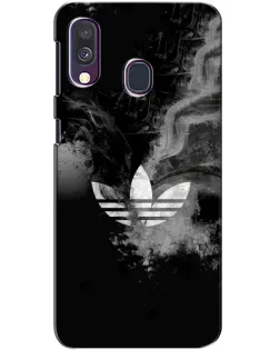 Чехол для Samsung Galaxy A40 2019 (A405F) с картинкой «Абстрактный дым Adidas» Чехол для Samsung Galaxy A40 2019 (A405F) с картинкой «Абстрактный дым Adidas»