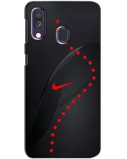 Чехол для Samsung Galaxy A40 2019 (A405F) с картинкой «Абстрактный дизайн Nike» Чехол для Samsung Galaxy A40 2019 (A405F) с картинкой «Абстрактный дизайн Nike»